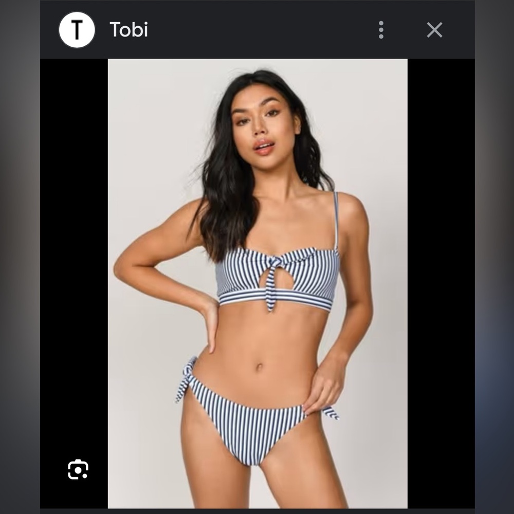 TOBI bathing suit 2 piece bikini